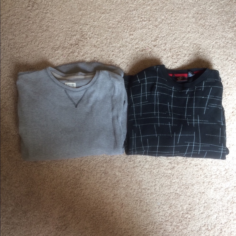 Mossimo Athletic Fit Long Sleeve Shirt